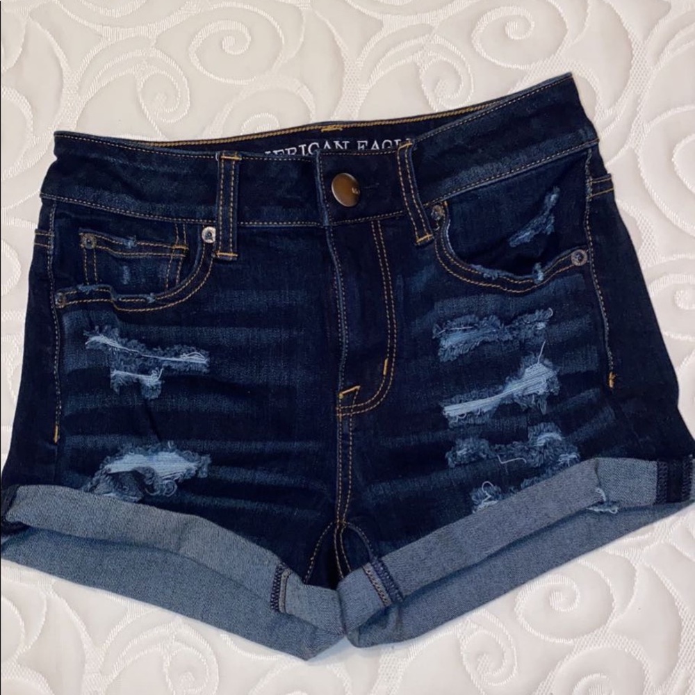 American Eagle Super Stretch Jean Short High Waist